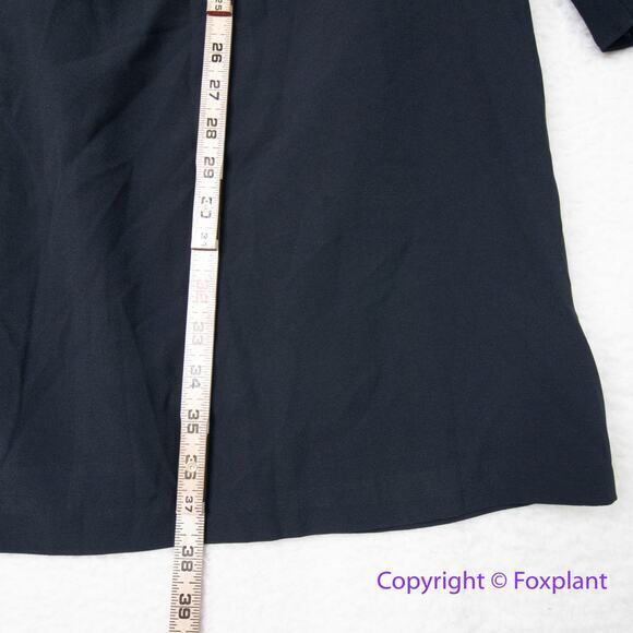 New! ELOQUII Solid Black Back Bow Tie Sleeve Pullover‎ Shift Dress, plus size 14 - Picture 6 of 15